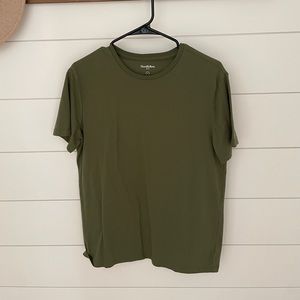 Goodfellow & Co Solid Green Teeshirt, Like New